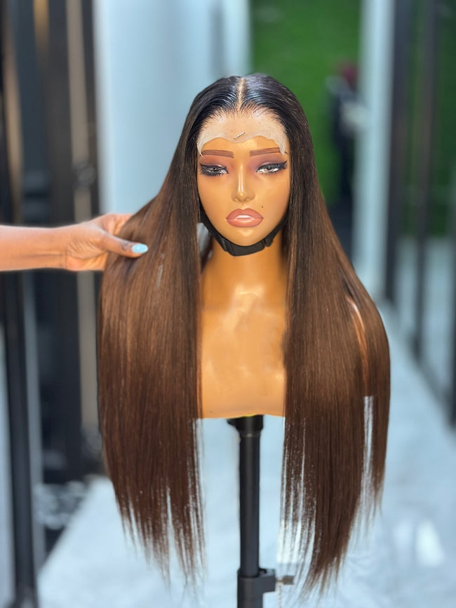 5*5 Vietnamese Straight Ombre SDD Glueless wigs