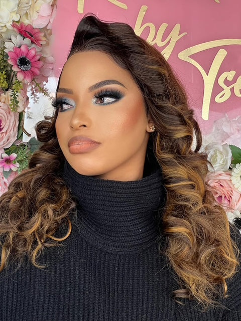 13*4 Honey Blonde Body Wave Brazilian Human Hair Wig